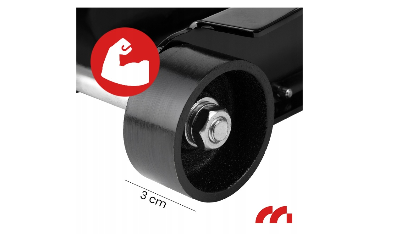 Cric hidraulic, capacitate 2.5 T, 385 mm, MalTec 112272