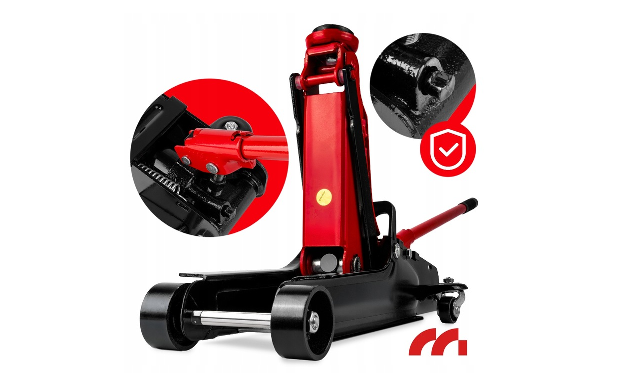 Cric hidraulic, capacitate 2.5 T, 385 mm, MalTec 112272