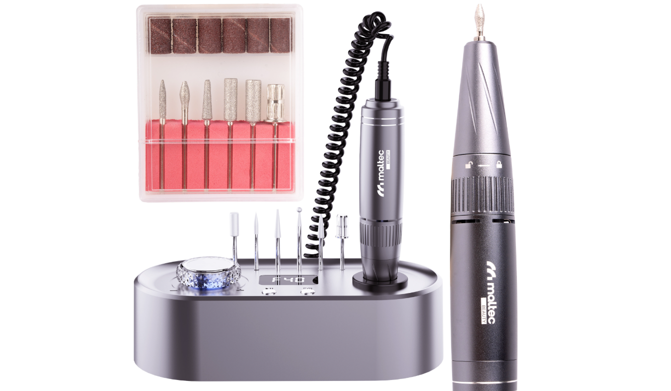 Set freza pentru unghii, MalTec 112097