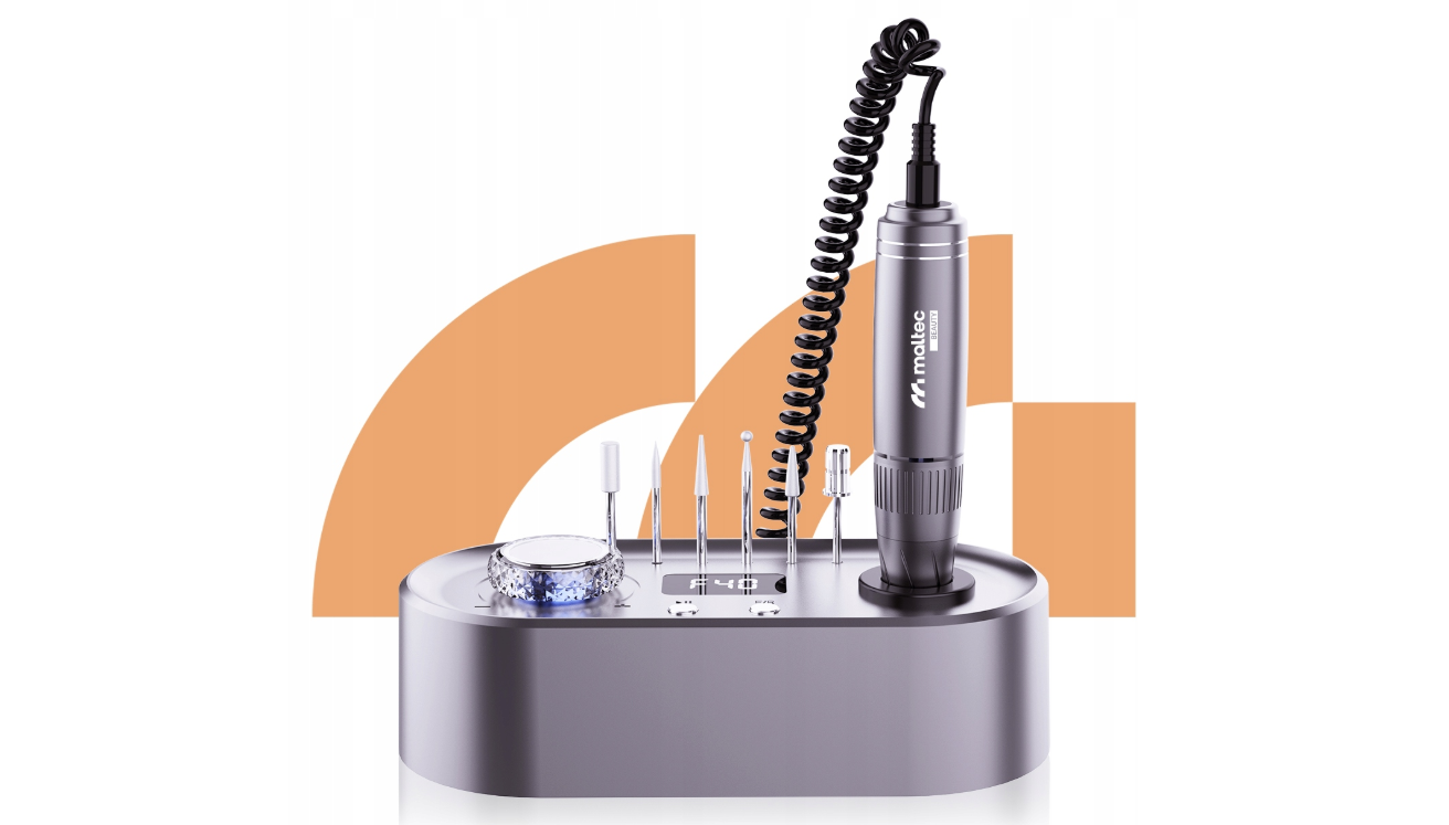 Set freza pentru unghii, MalTec 112097