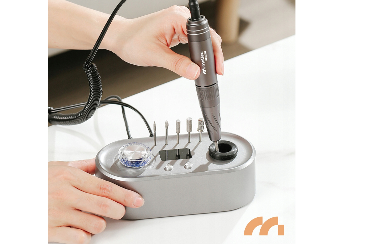 Set freza pentru unghii, MalTec 112097