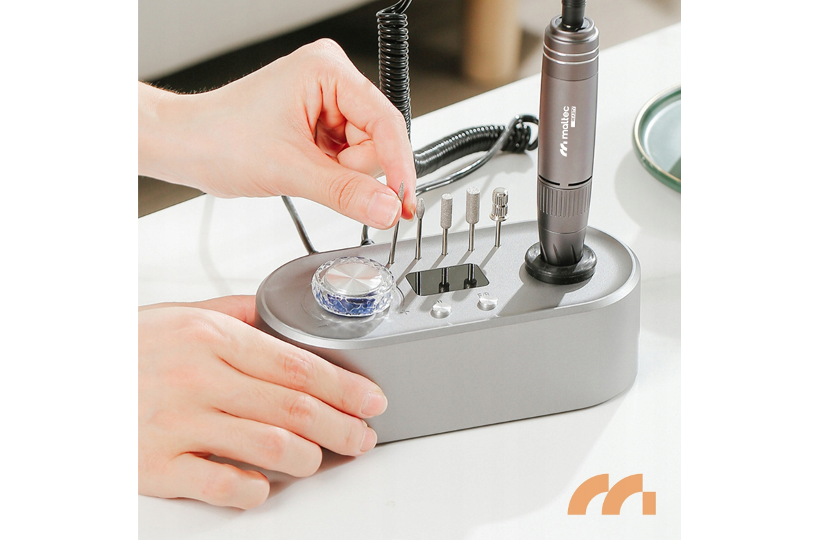 Set freza pentru unghii, MalTec 112097