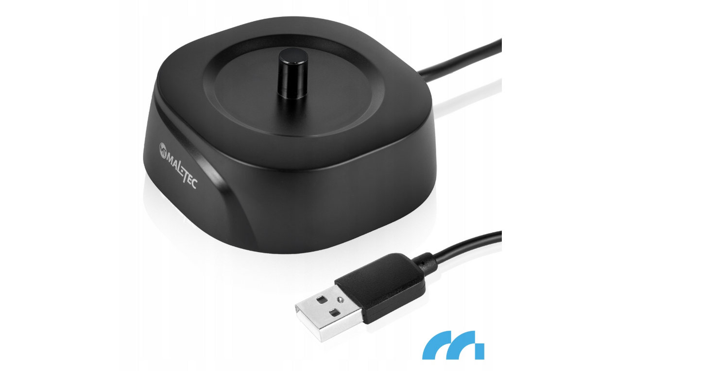 Set periuta de dinti  SONIC PixieDent ONYX, 6 capete rezerva, MalTec 111927