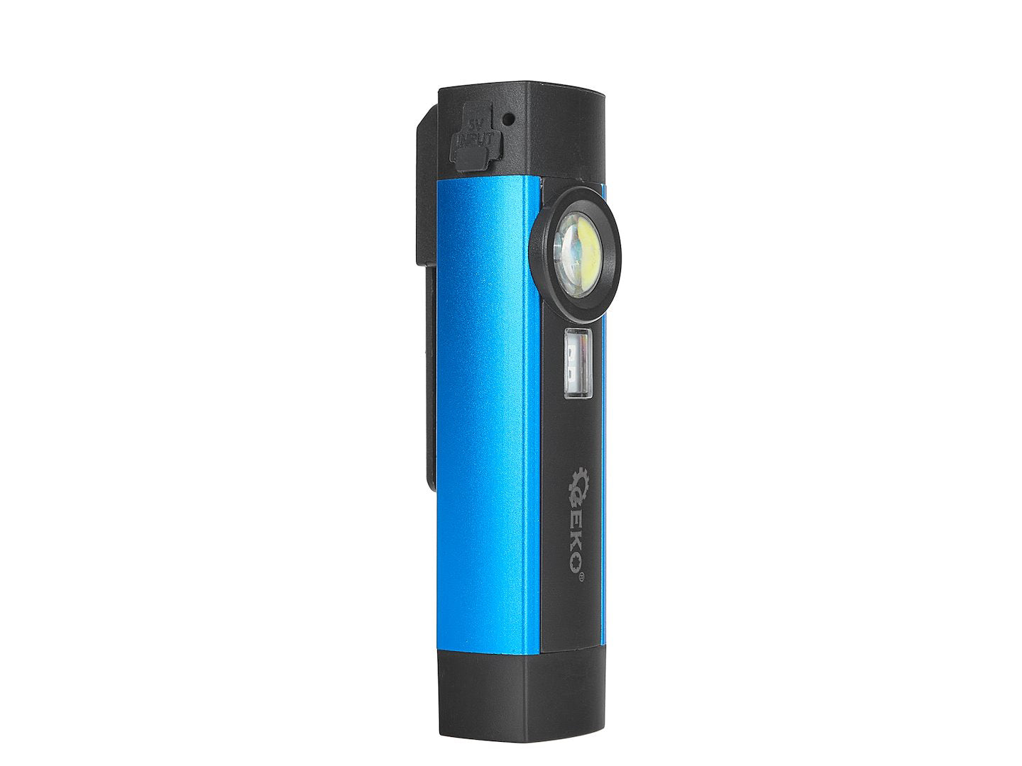 Lanterna multifunctionala cu magnet, UV LED COB, 5 W, 2000 mAh, 300 lm, IP54, Geko G15125