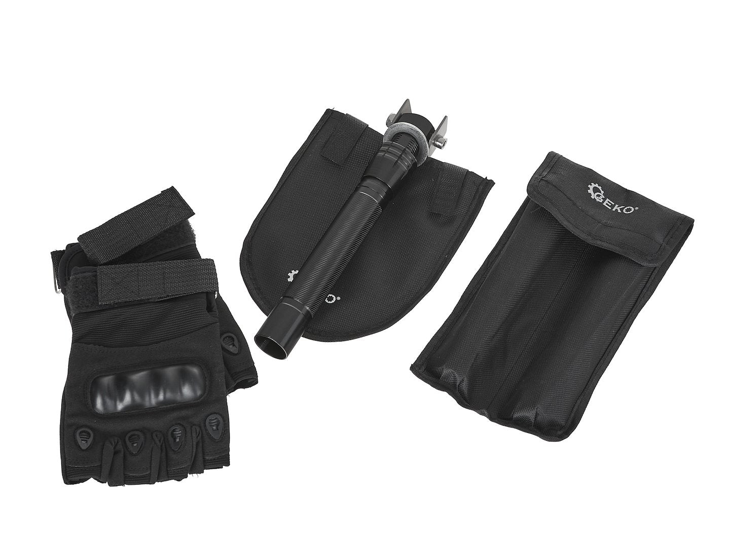 Lopata pliabila multifunctionala Black Survival Series, Geko G01903