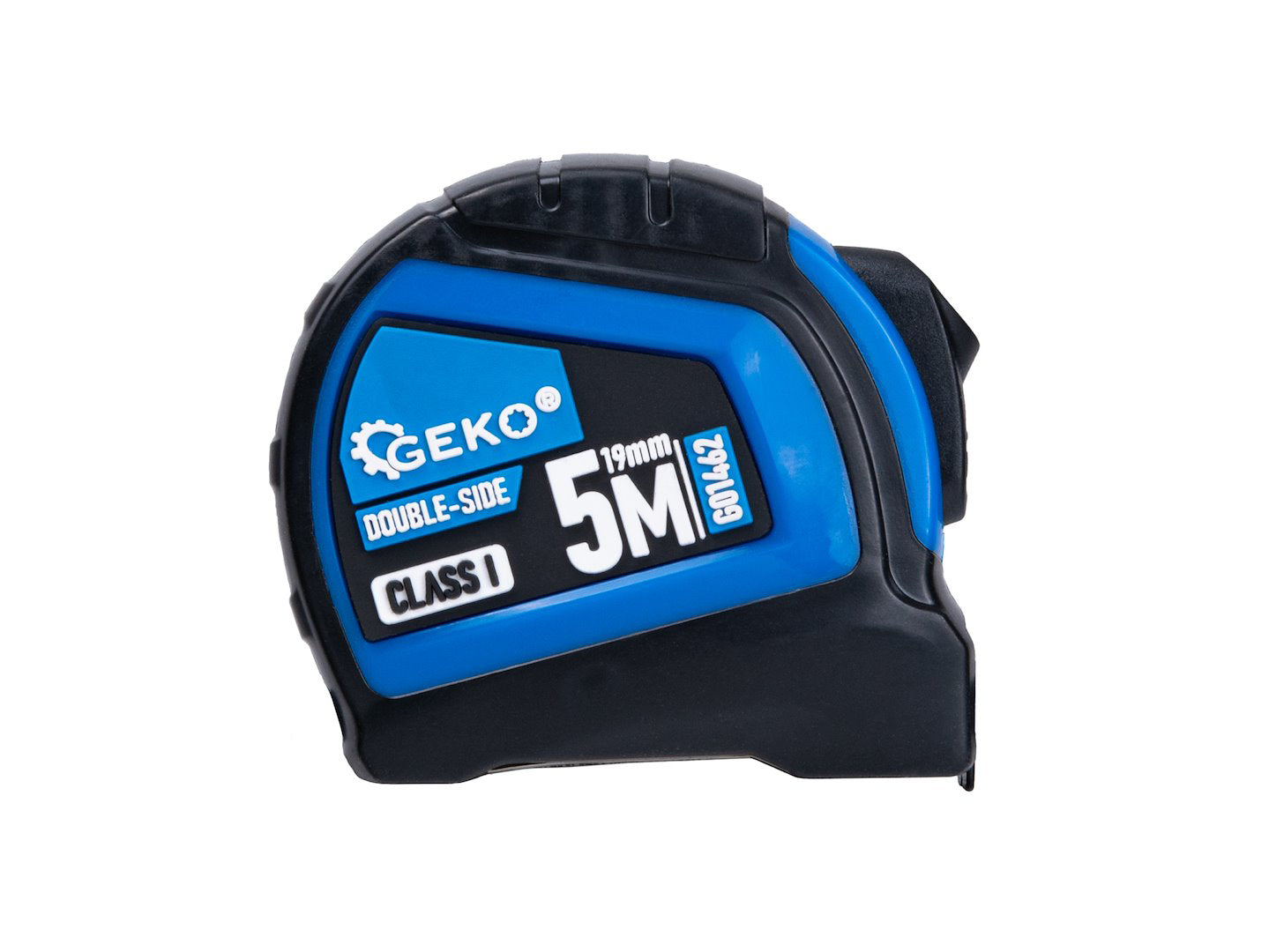 Ruleta cu 2 fete, oprire automata, 5 m x 19 mm, Geko G01462