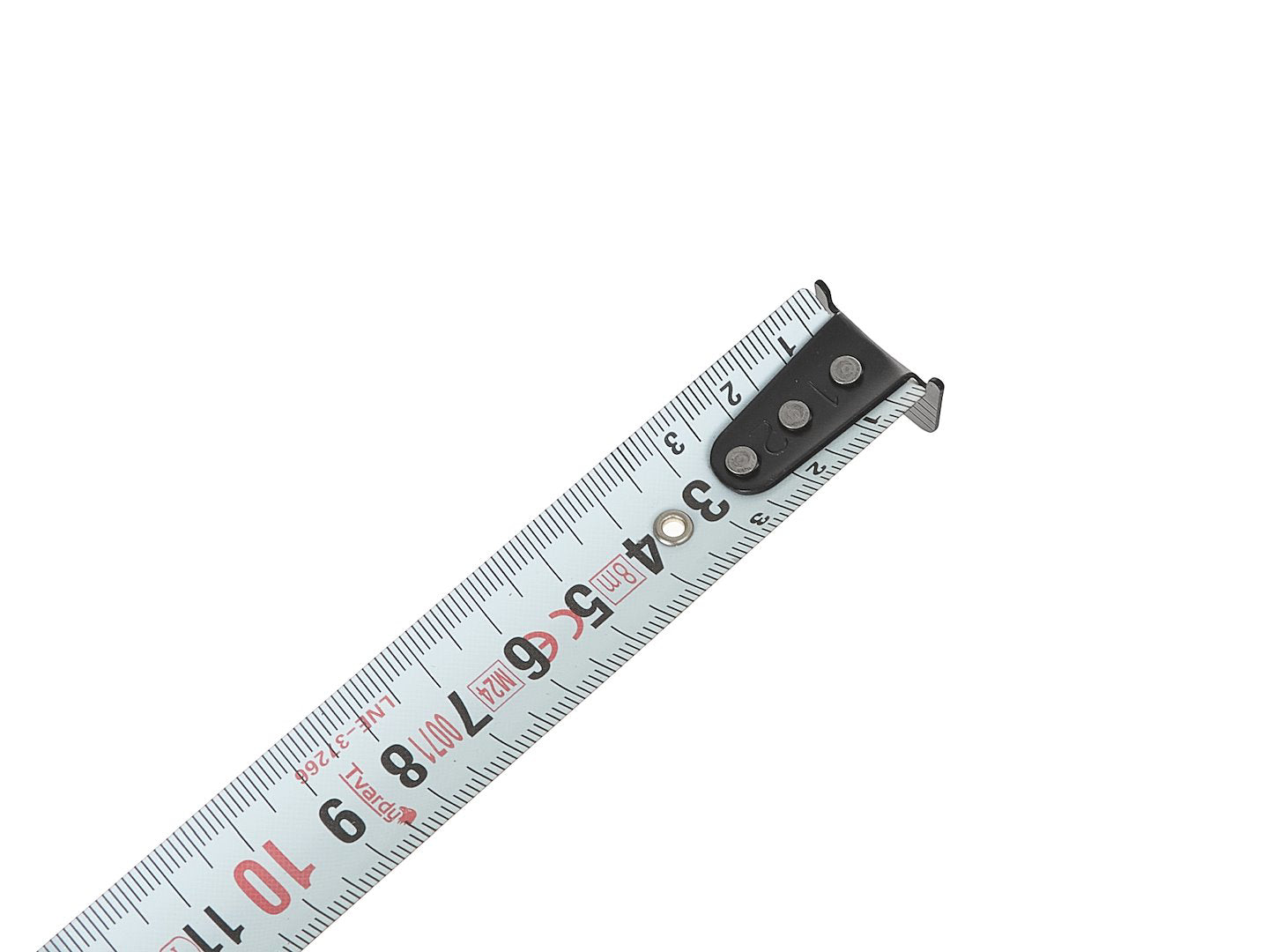 Ruleta cu 2 fete, 8 m x 25 mm, clasa I, Tvardy T00344