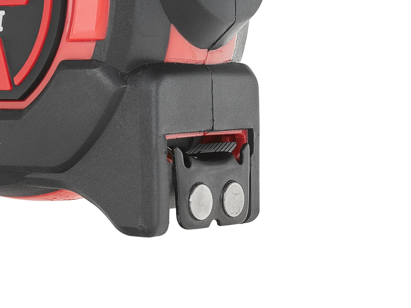 Ruleta cu 2 fete cu magnet, oprire automata, 5 m x 25 mm, Tvardy T00348