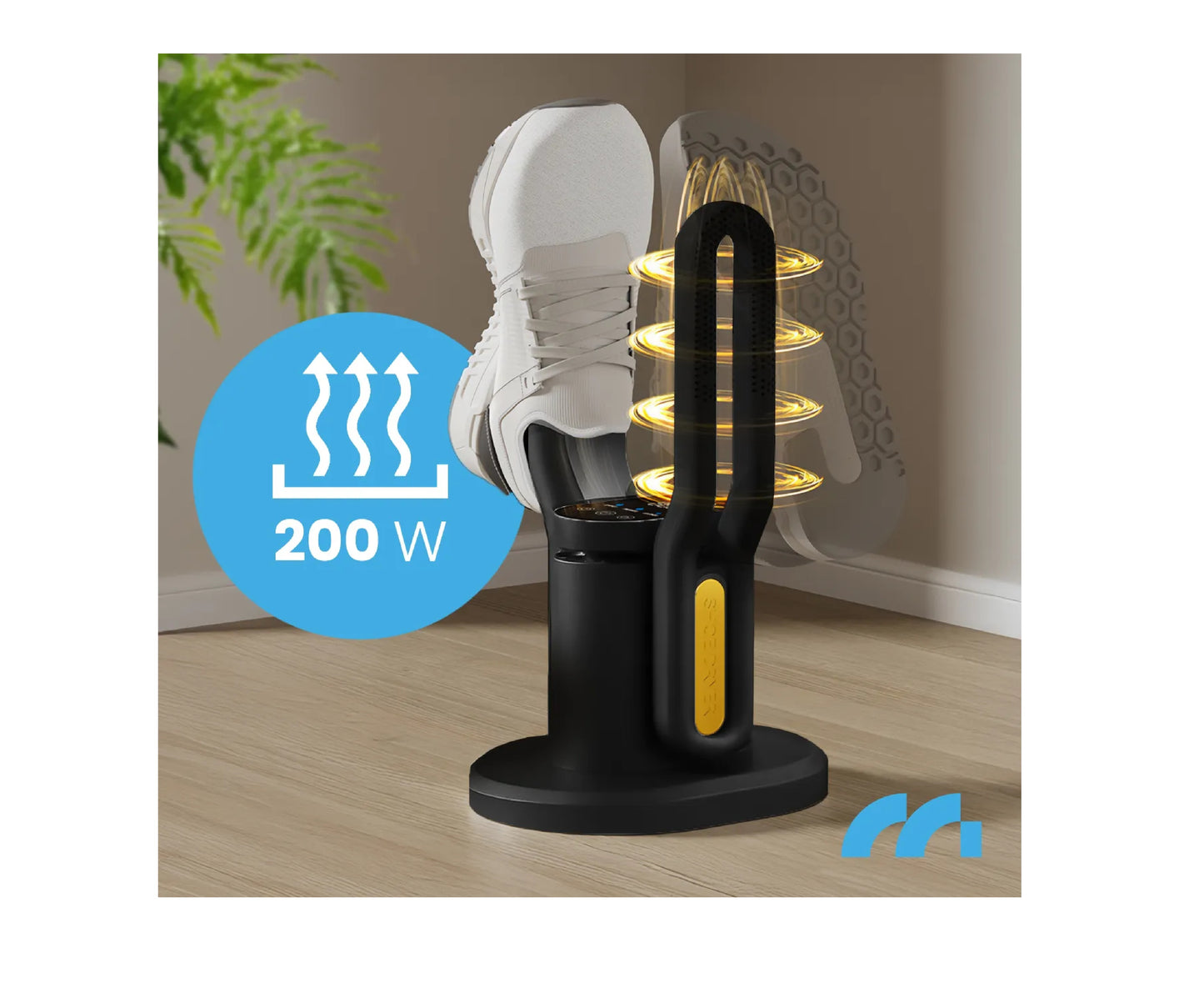 Uscator pentru incaltaminte cu ozon FullyDry, 200 W, MalTec 113482