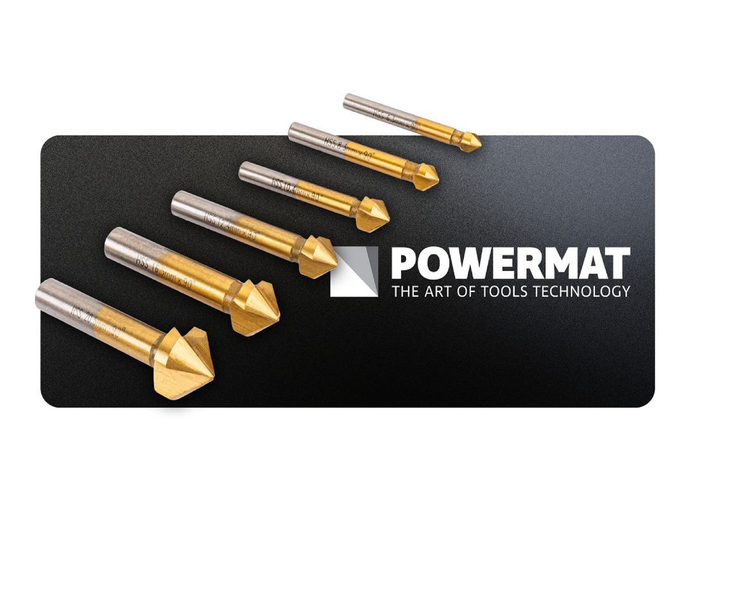 Set freze conice PM-ZPM-6T, 6.3-20.5 mm, 6 bucati, Powermat PM1457