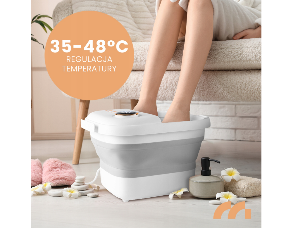 Aparat 2 in 1 masaj / hidromasaj pentru picioare Pro-Hydro500WS, 500 W, MalTec 112410