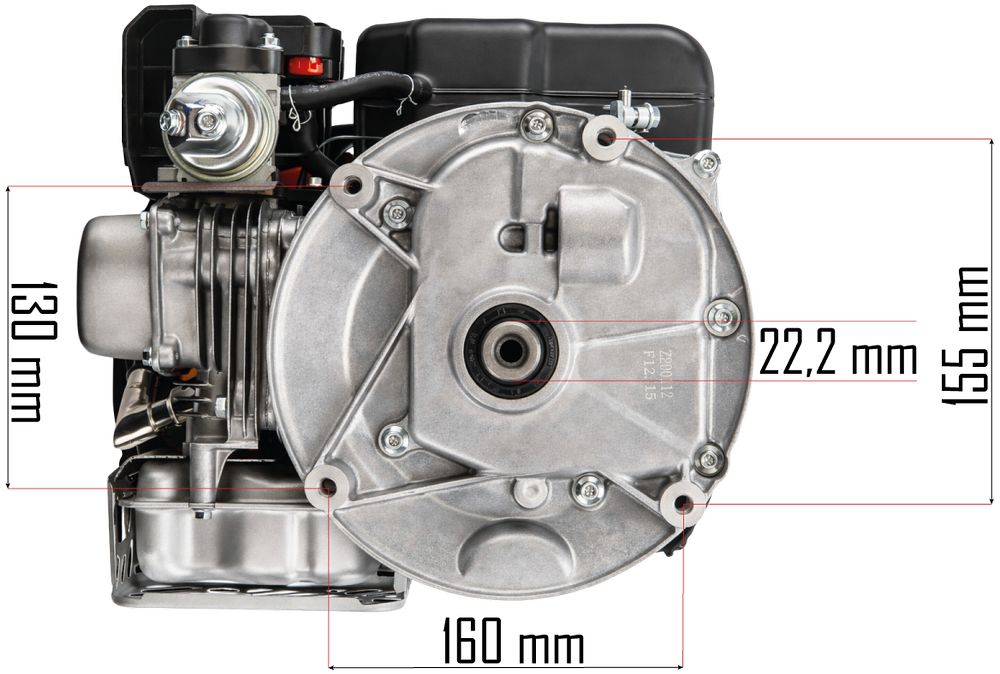 Motor pentru masina de tuns iarba pe benzina, Powermat PM-KSS-6S-SI