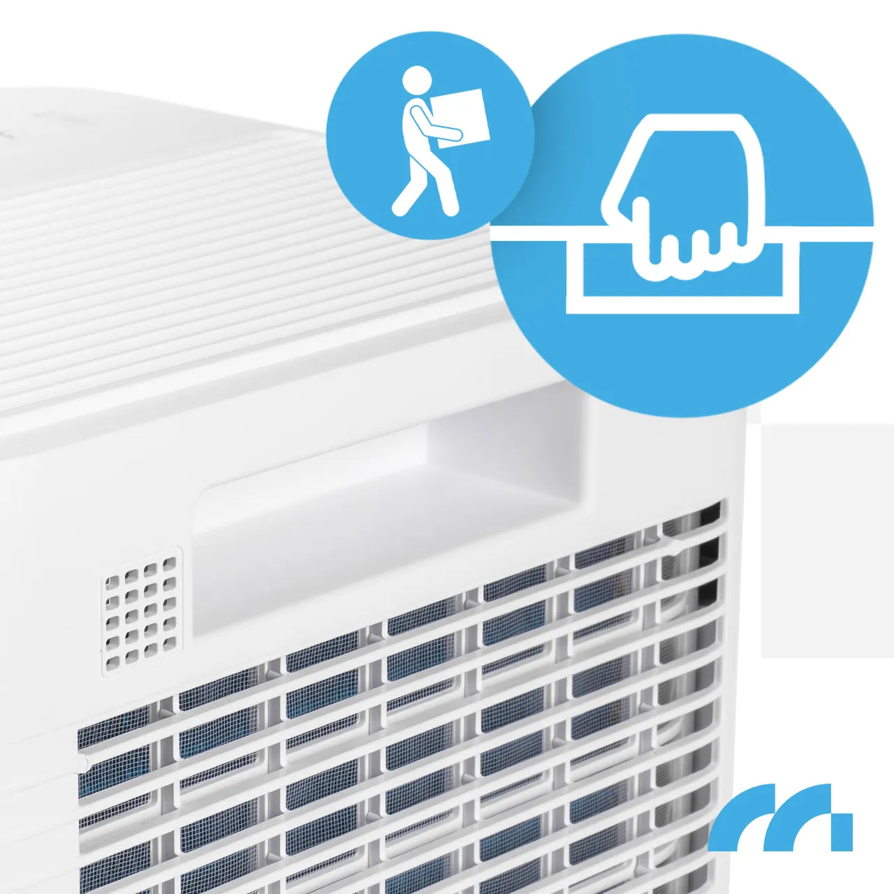 Dezumidificator cu temporizator si Wi-Fi DH-12300, capacitate rezervor 2 l, 200 W, MalTec 113398