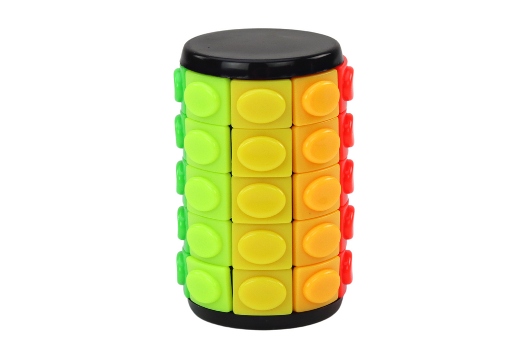 Set puzzle-uri logice, 3 nivele de dificultate, 4x4x4cm, 5x4x4cm, 6,5x4x4cm, multicolor, Lean 17589