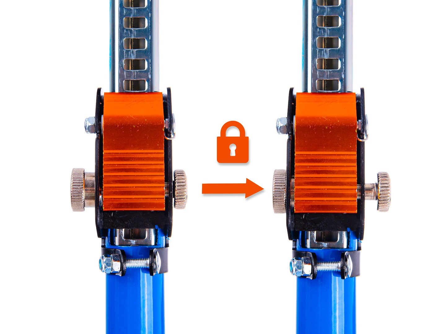 Suport telescopic pentru placi, 160-290 cm, capacitate maxima 60 kg, Geko G31002