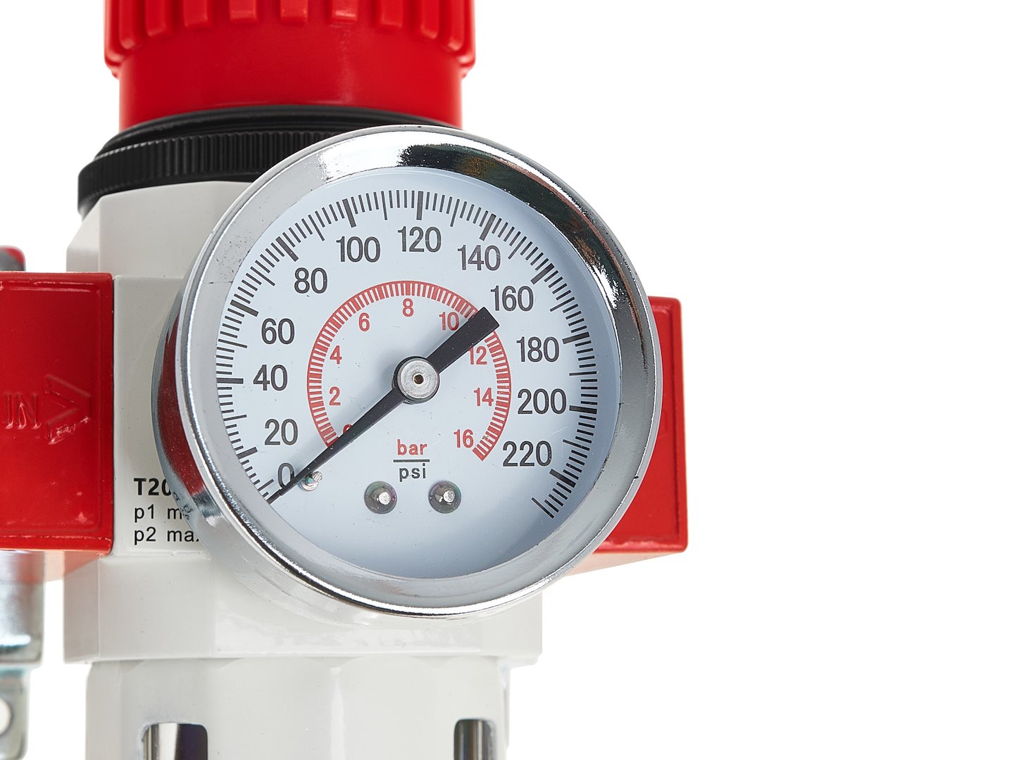 Reductor de aer cu manometru, 1 / 2", Tvardy T20020