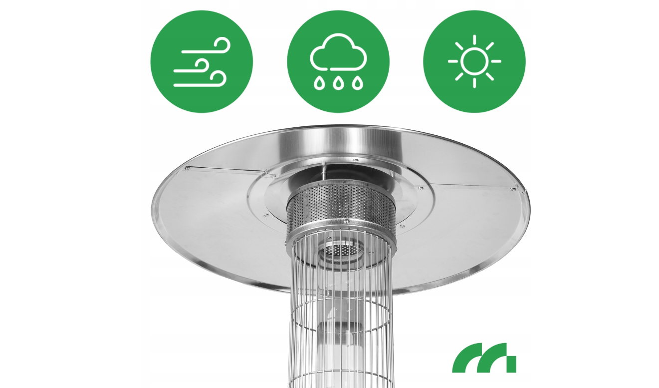 Incalzitor de terasa pe gaz, 13 kW, MalTec 112527