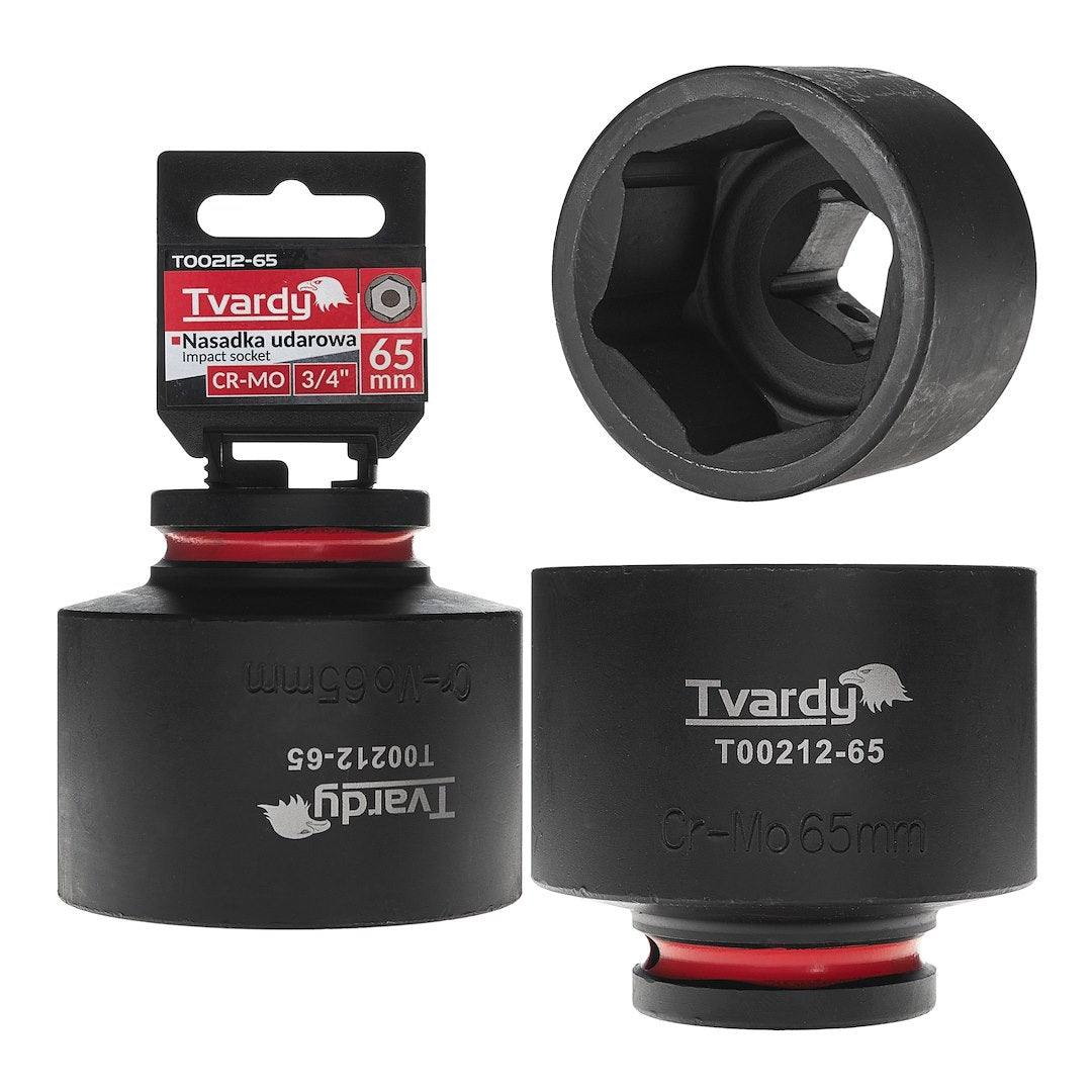 Cheie tubulara de impact HEX, 3 / 4" 65 mm, Tvardy T00212-65