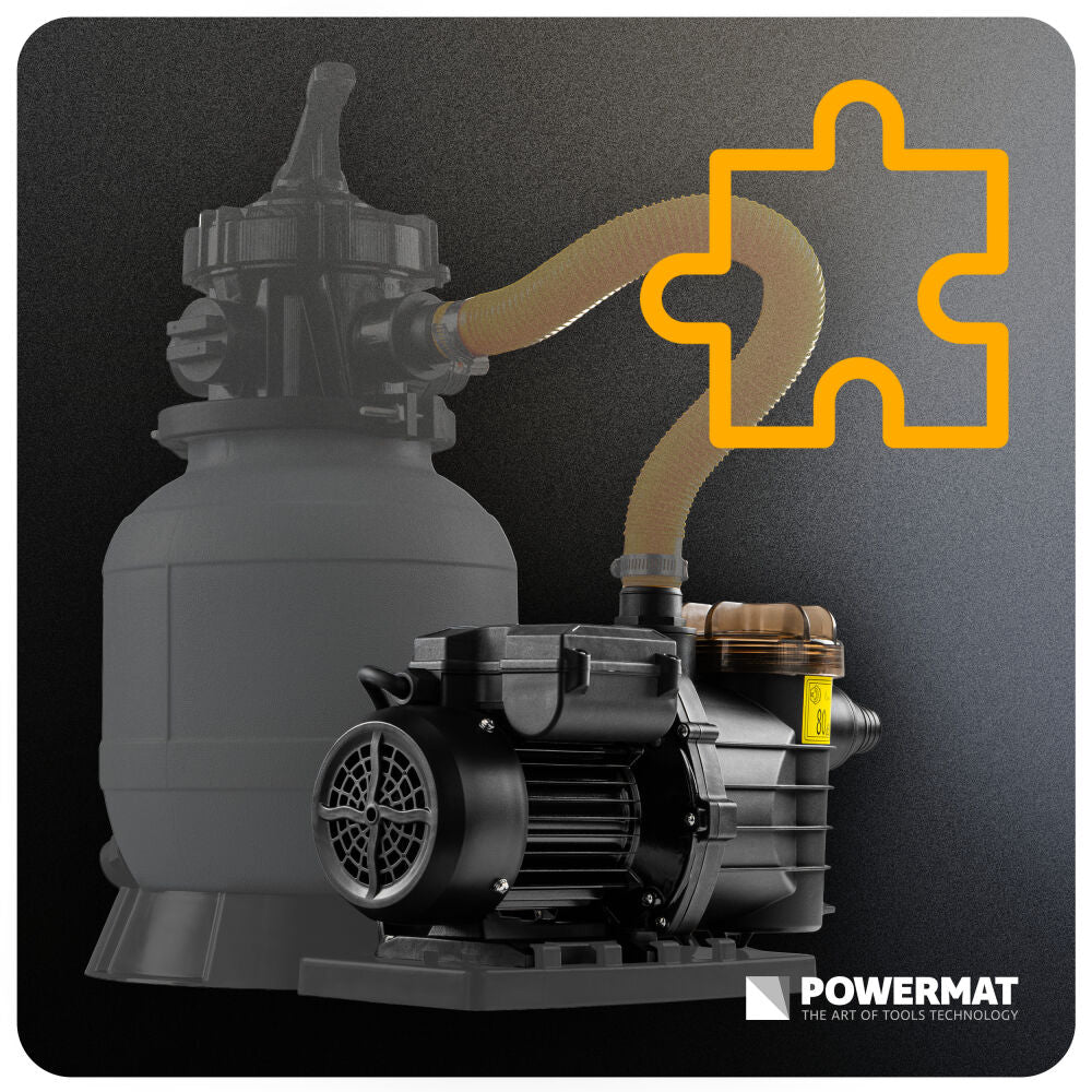Pompa pentru piscina PM-PPDB-400JP, 400 W, Powermat PM1485