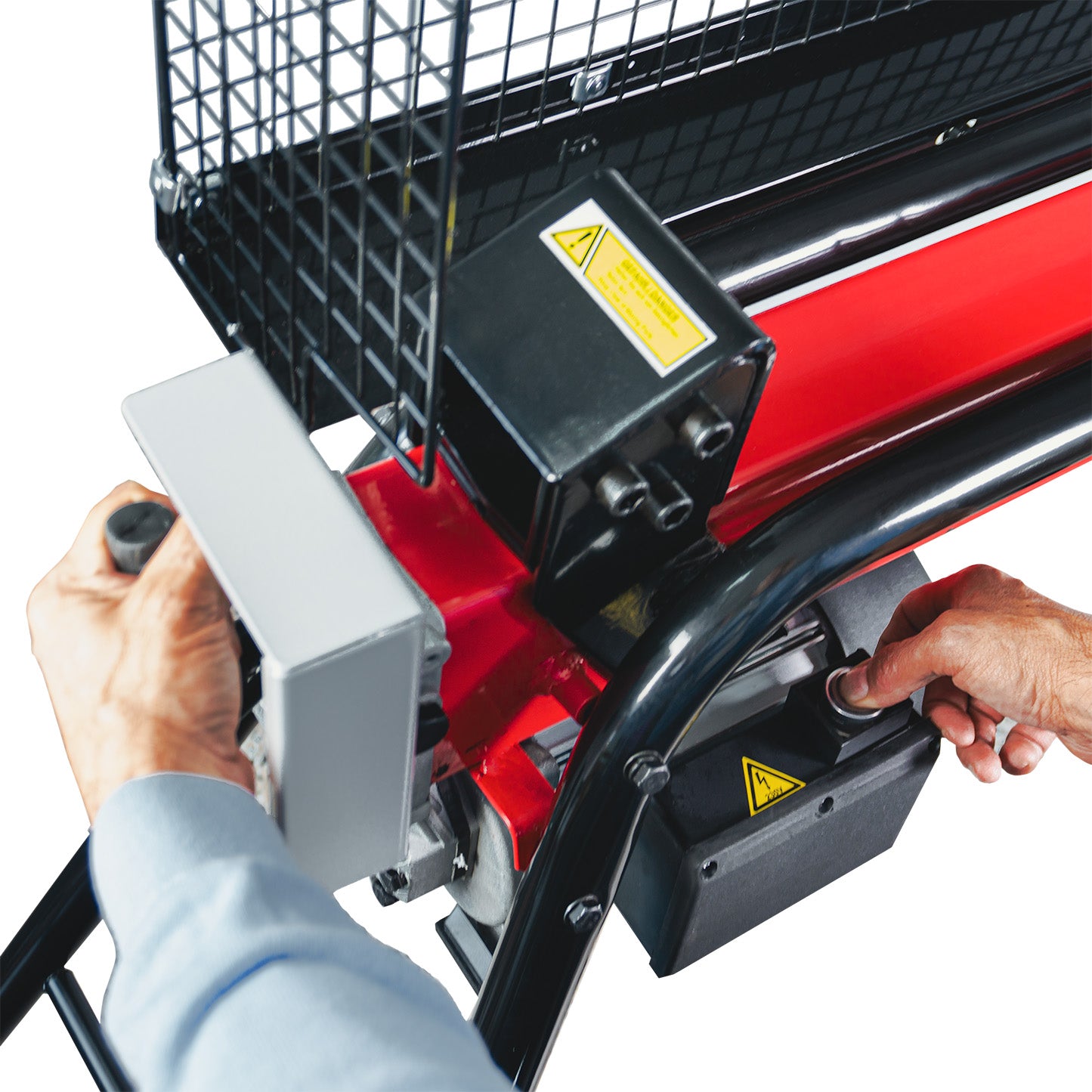 Dispozitiv pentru despicat busteni cu stand RD-LGS04, 52 cm, 7 T, 2300 W, Raider 060003