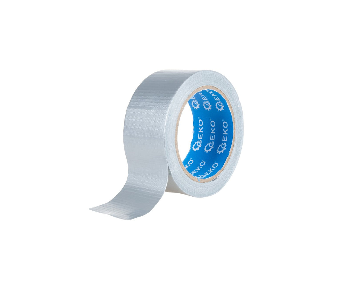 Banda adeziva ranforsata, 48 mm x 25 m, argintiu, Geko G66461