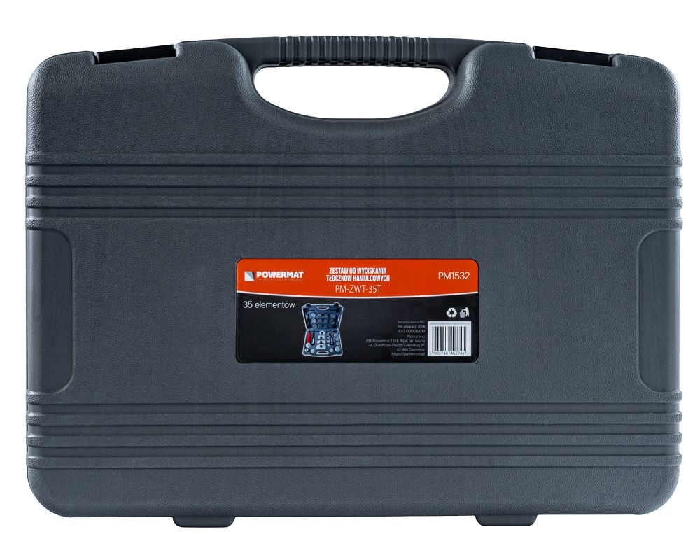 Kit presare pistoane etrieri frana PM-ZWT-35T, 35 bucati, Powermat PM1532
