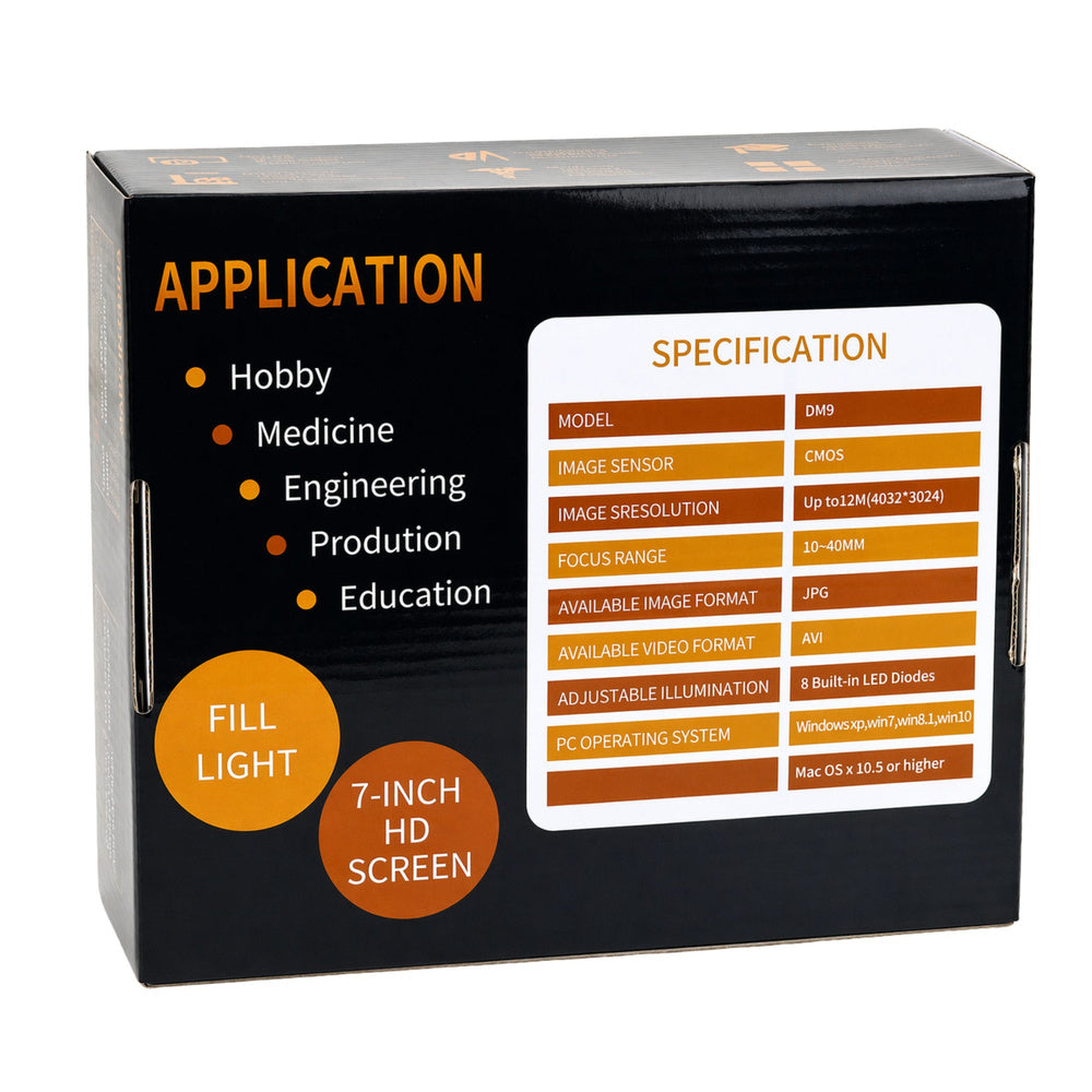 Microscop digital educational cu telecomanda, 1200 X, camera LCD HD de 7 inch, Lean 30658