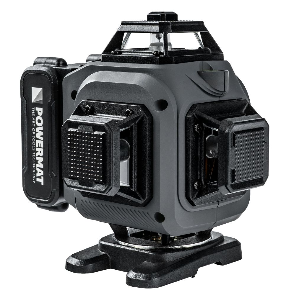 Nivela laser in cruce cu acumulator PM-PLK-4DM3, 4.2 V, Powermat PM1494