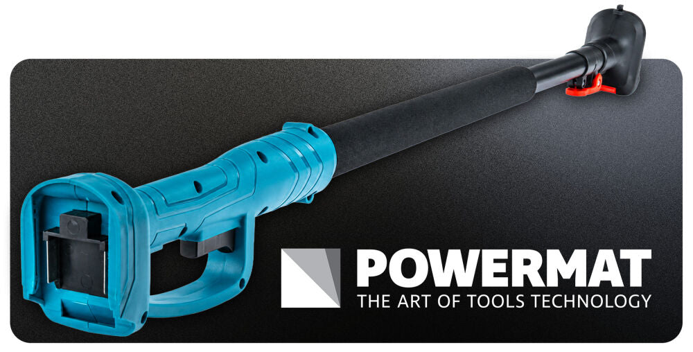 Brat telescopic pentru foarfeca de gradina cu acumulator, 107-166 cm, Powermat PM-SA-21V-WYS