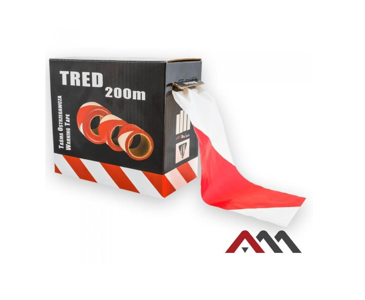 Banda de avertizare TRED 200 BOX, 200 m, Artmas ART729106