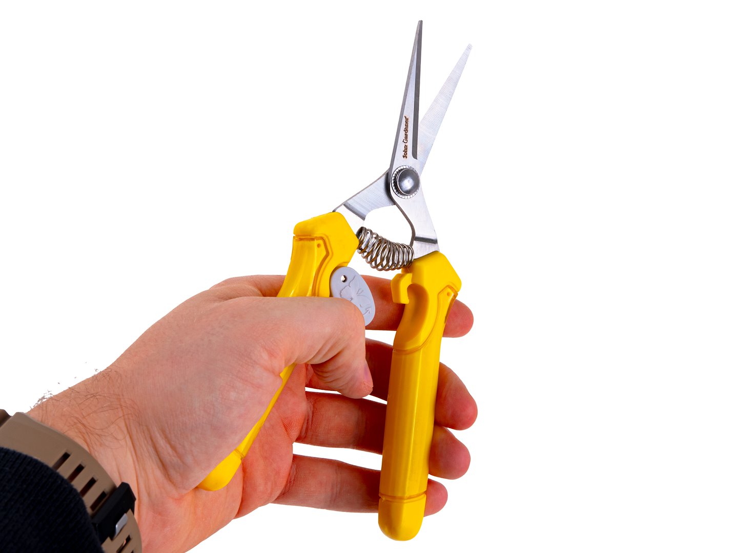 Foarfeca de gradina cu lama dreapta bypass, 185 mm, maner Ergo-TPR, Geko G72008