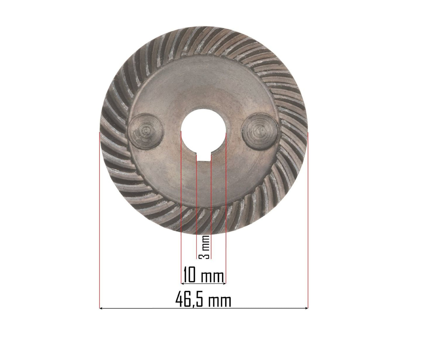 Pinion pentru polizor unghiular, Red Technic RTSZK0013-ZA