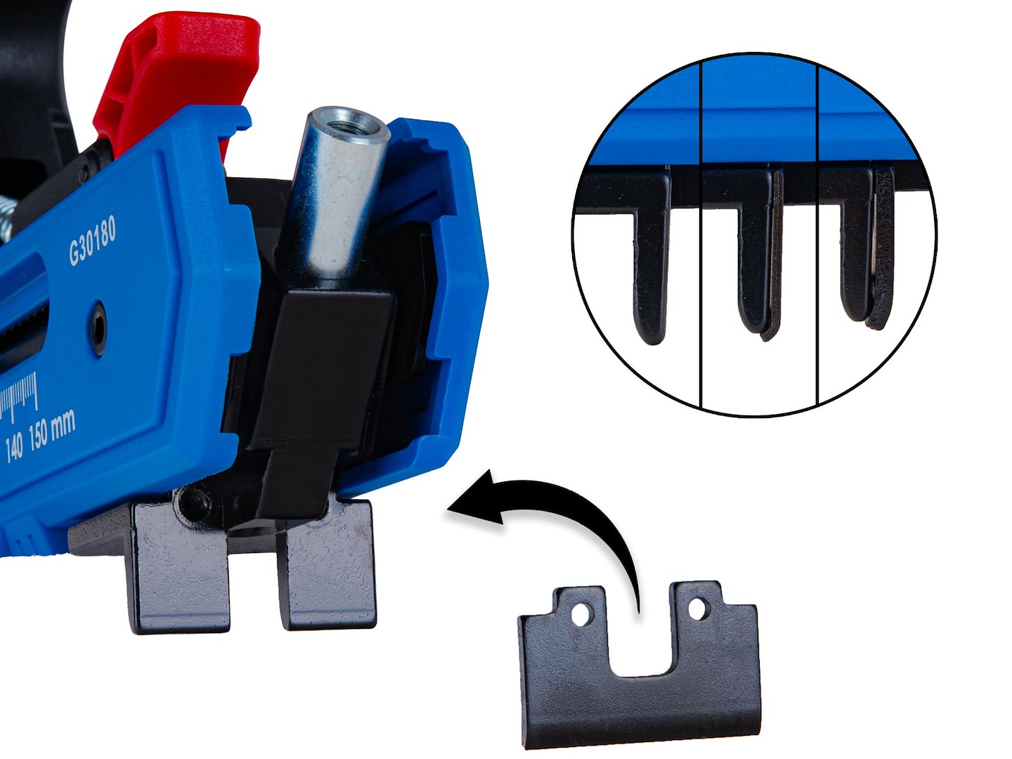 Dispozitiv montare placi terasa cu suruburi ascunse, Geko G30180