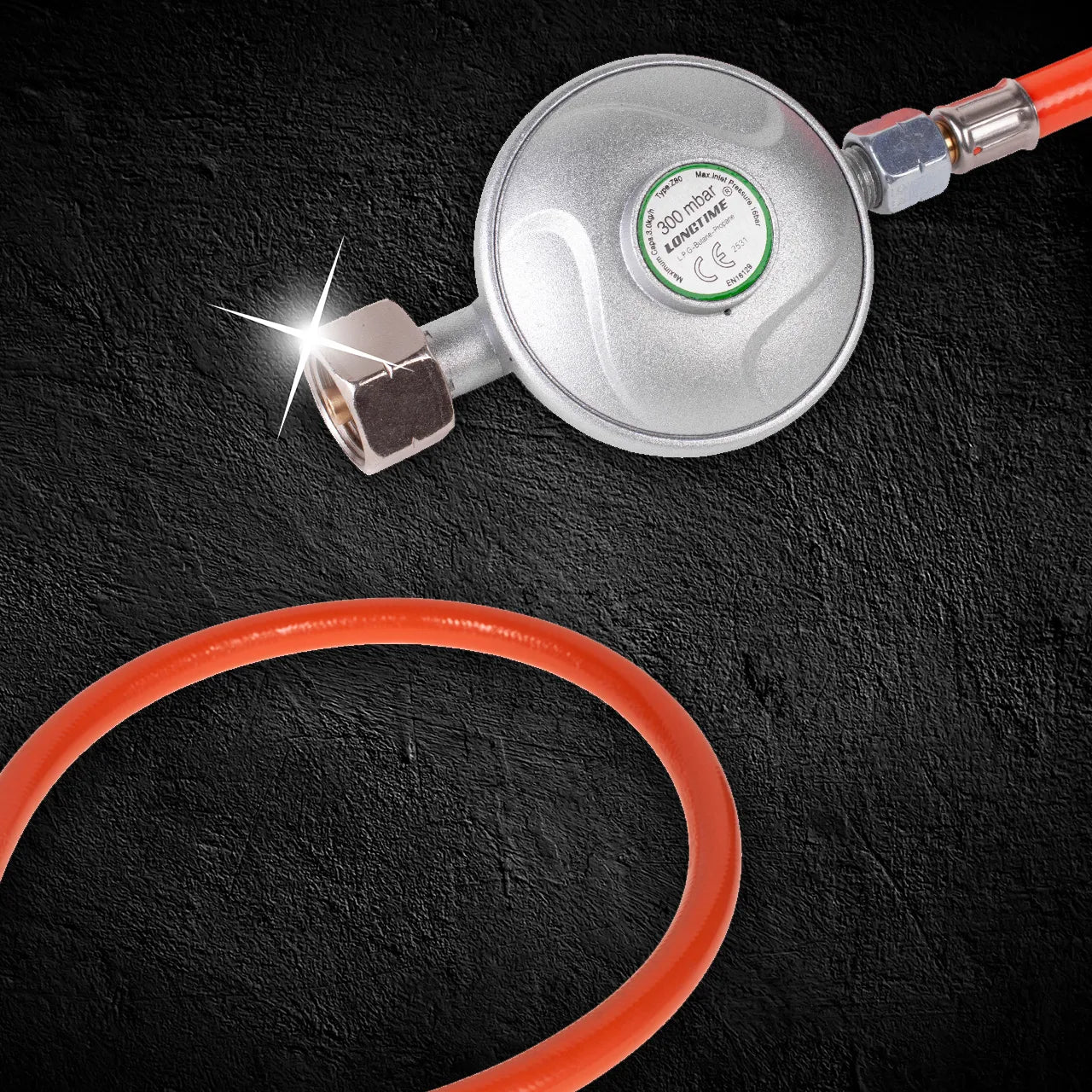 Tun de caldura pe gaz cu ventilator si termostat GAS-2500Mt, 25 kW, MalTec 113479