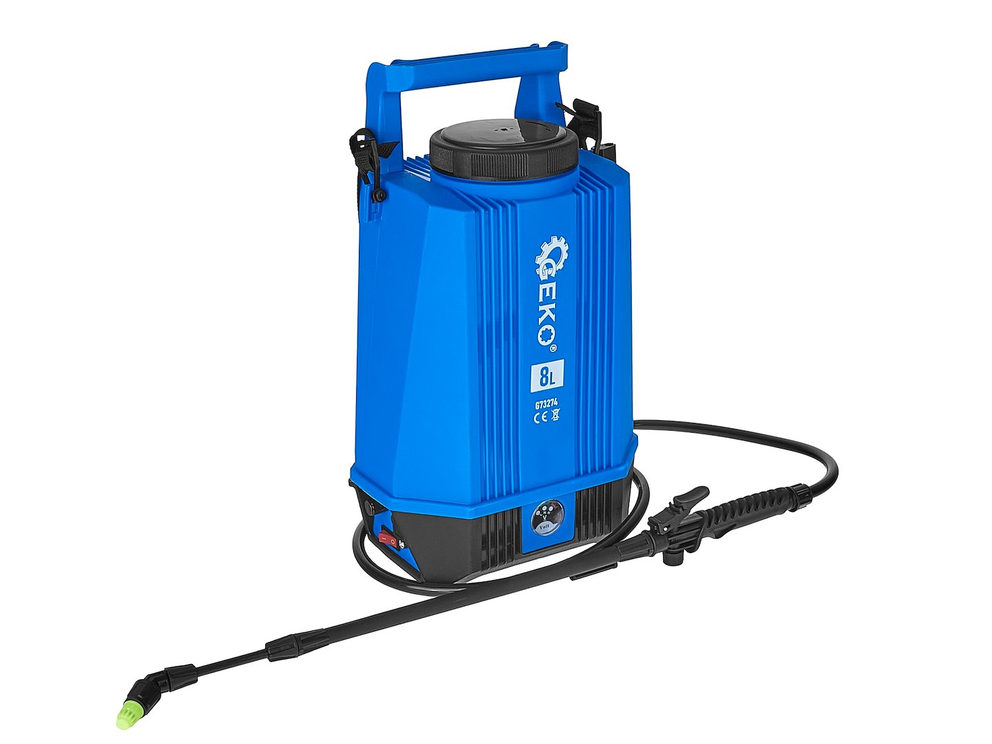 Pulverizator electric cu acumulator, capacitate 8 l, Geko G73274