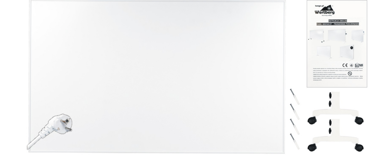 Panou de incalzire cu infrarosu Wertberg IR1.08, 770 W, Harder HD1016