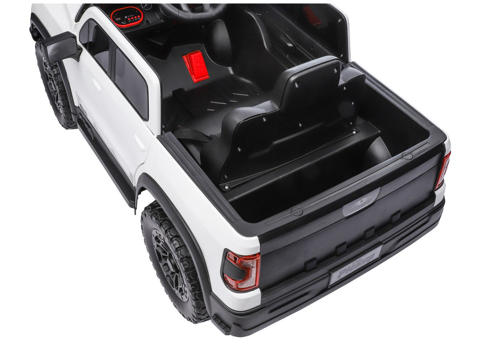Masinuta electrica 4 x 4 P4 12V7Ah, alb, Lean 30501