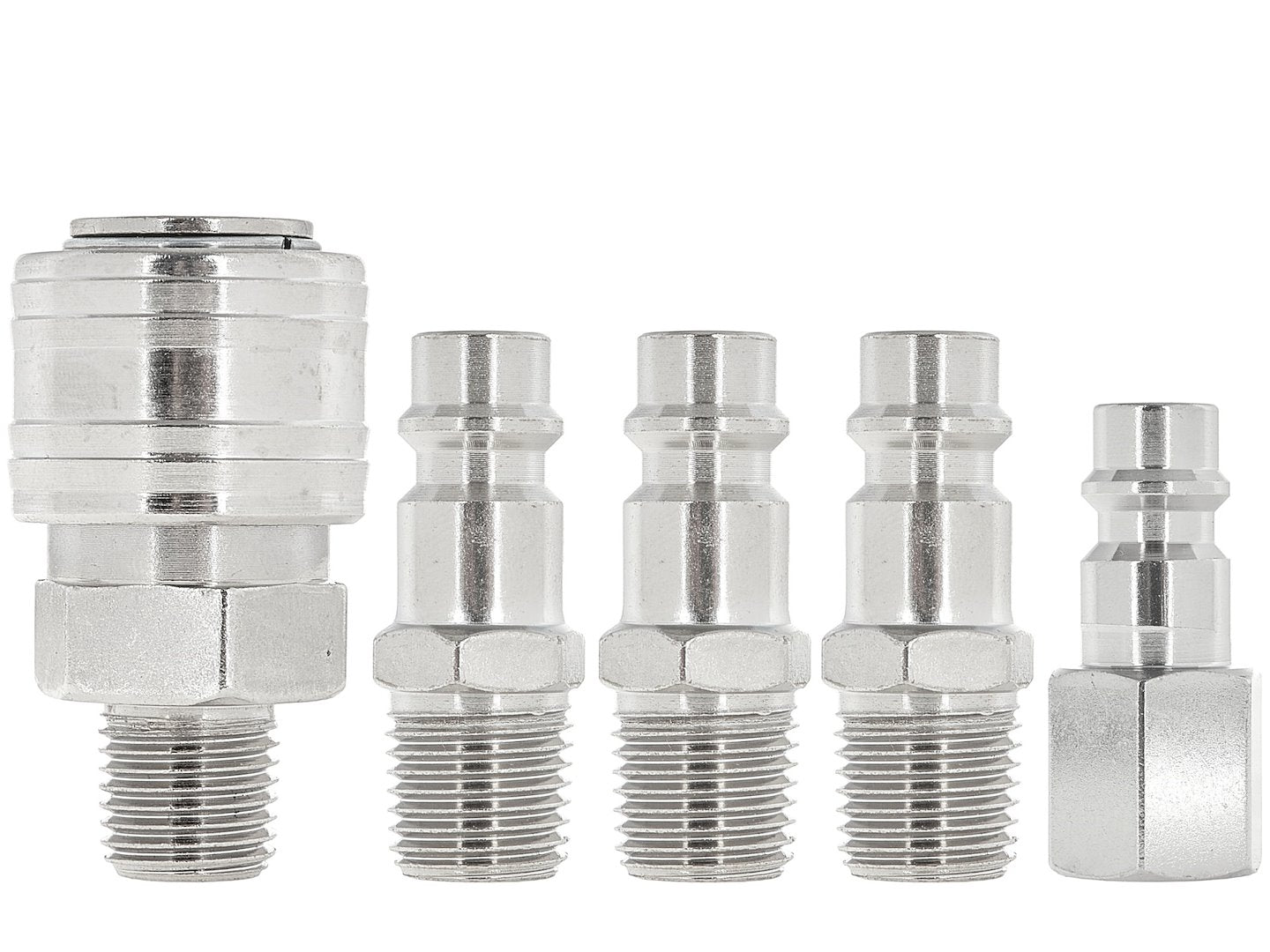 Filtru de aer cu decantor si reductor 1 / 4" cu conectori rapizi, Geko G03165