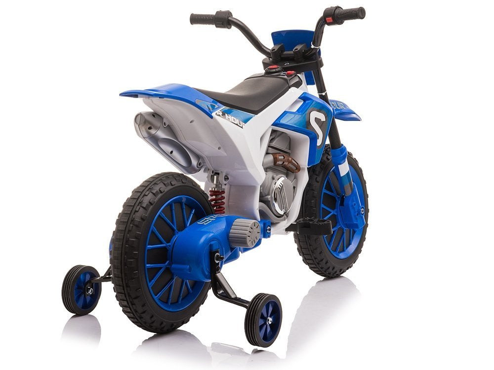 Motocicleta electrica XMX616, albastru, Lean 9013