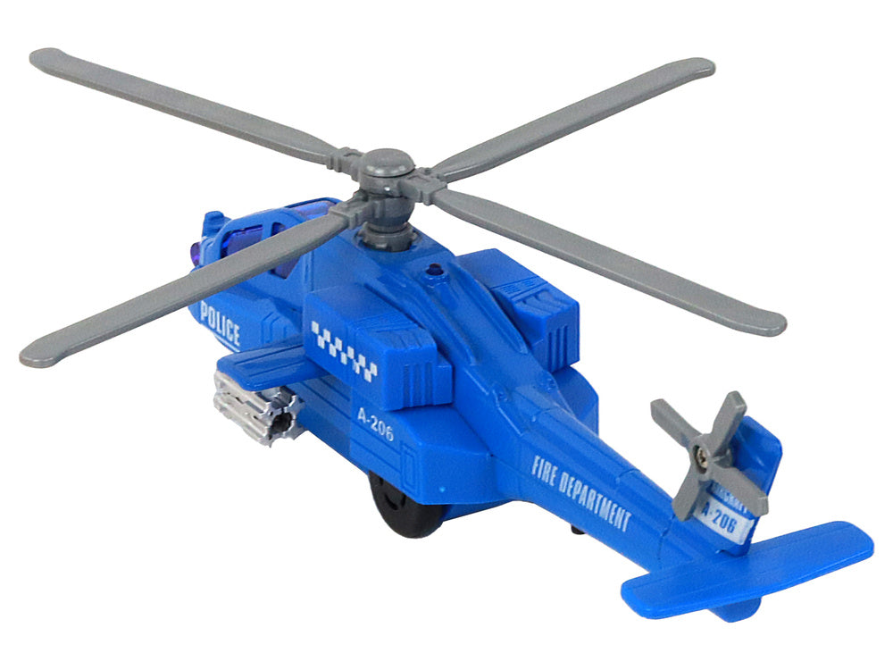 Elicopter cu efecte sonore si luminoase, 19 x 7 x 7 cm, Lean 16531