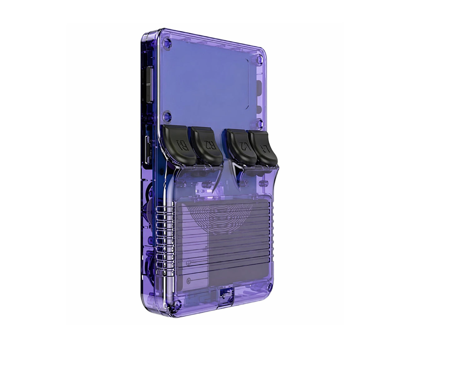 Mini consola de jocuri portabila retro Mini R36S, 21.000 IPS, 3,5 inch, violet, Lean 30724