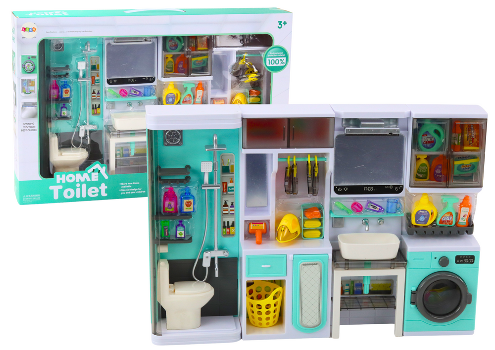 Set de joaca baie 4 in 1 cu accesorii, Lean 18100