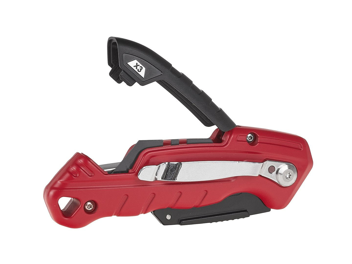 Cutter pliabil cu lama trapezoidala SK2H, 60 x 19 x 0.6 mm, Tvardy T00087A