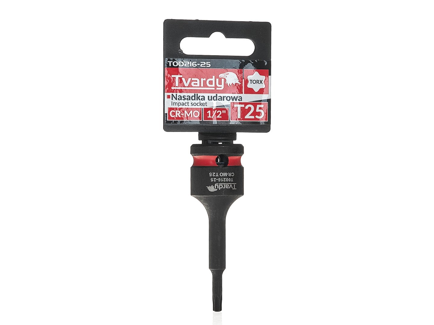 Cheie tubulara de impact TORX 1 / 2", T27, Cr-MO, Tvardy T00216-27