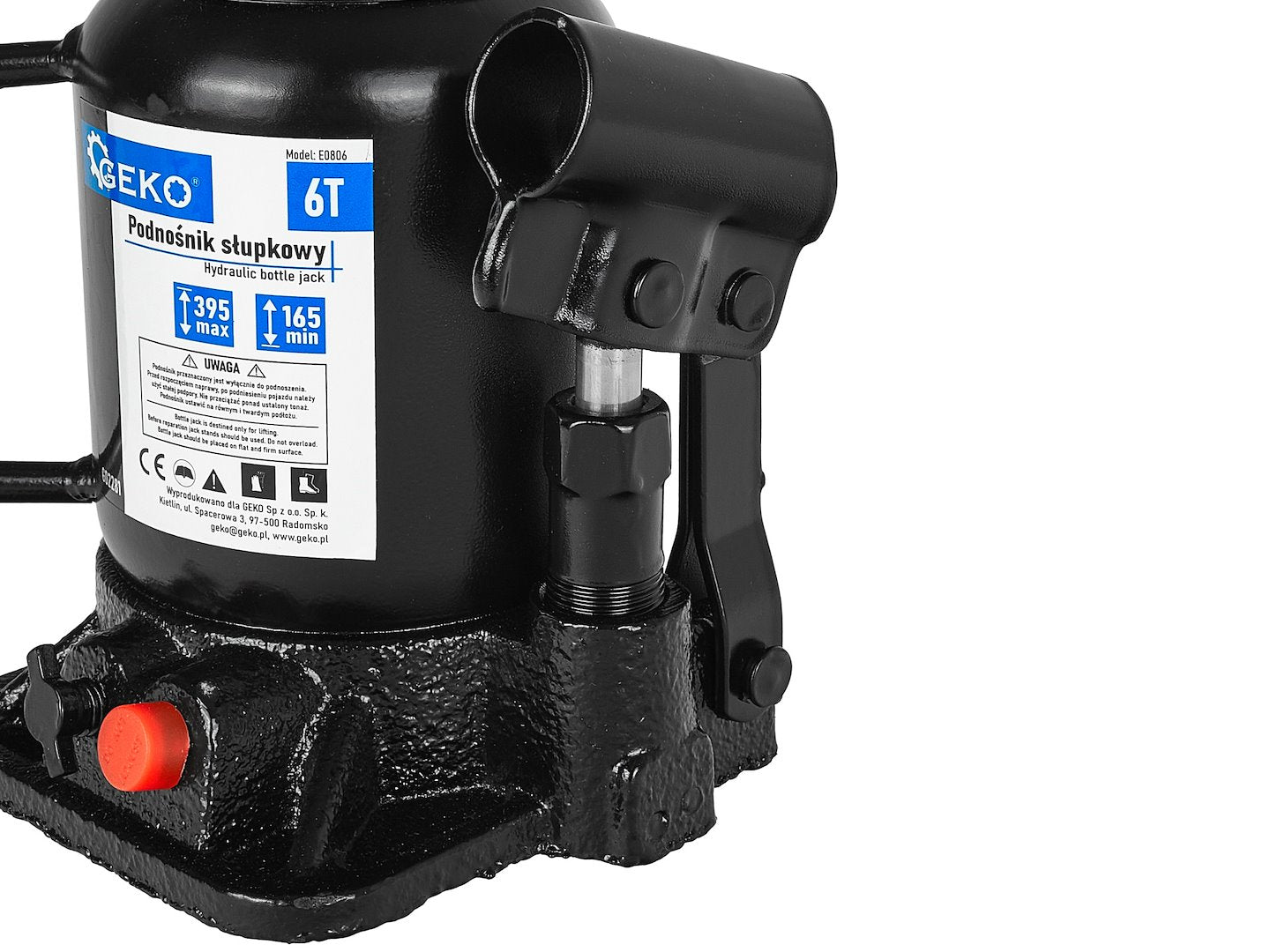 Cric hidraulic cu profil jos, 6 T, Geko G02281