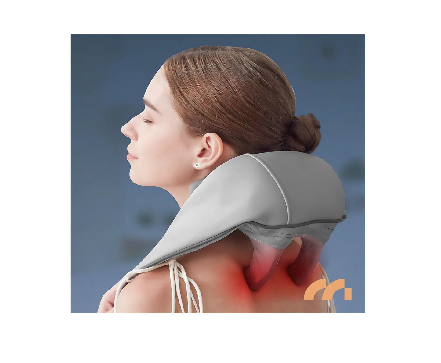 Aparat de masaj Shiatsu cu incalzire pentru gat si umeri PRO-Comfy25W , MalTec 113497