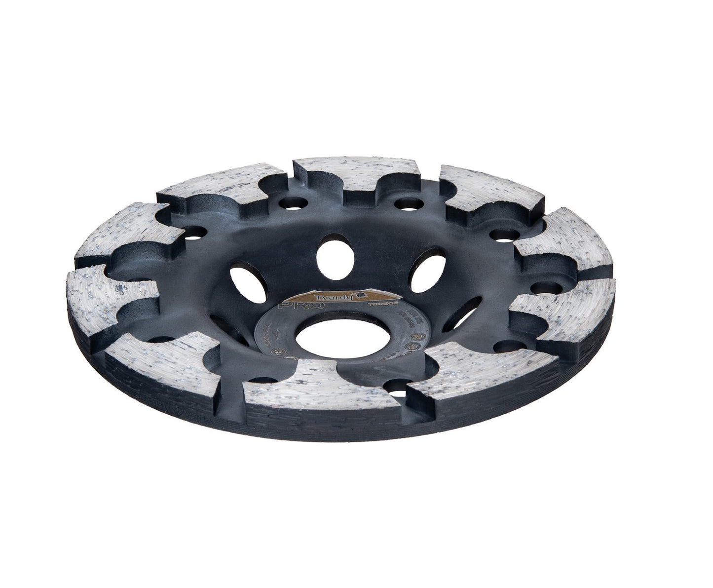 Disc diamantat segmentat tip T Profi, 125x5x22.23mm, Tvardy T00809