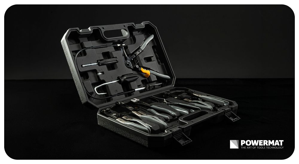 Set cleste pentru coliere radiator PM-SDOZ-9T, 9 piese, Powermat PM1467