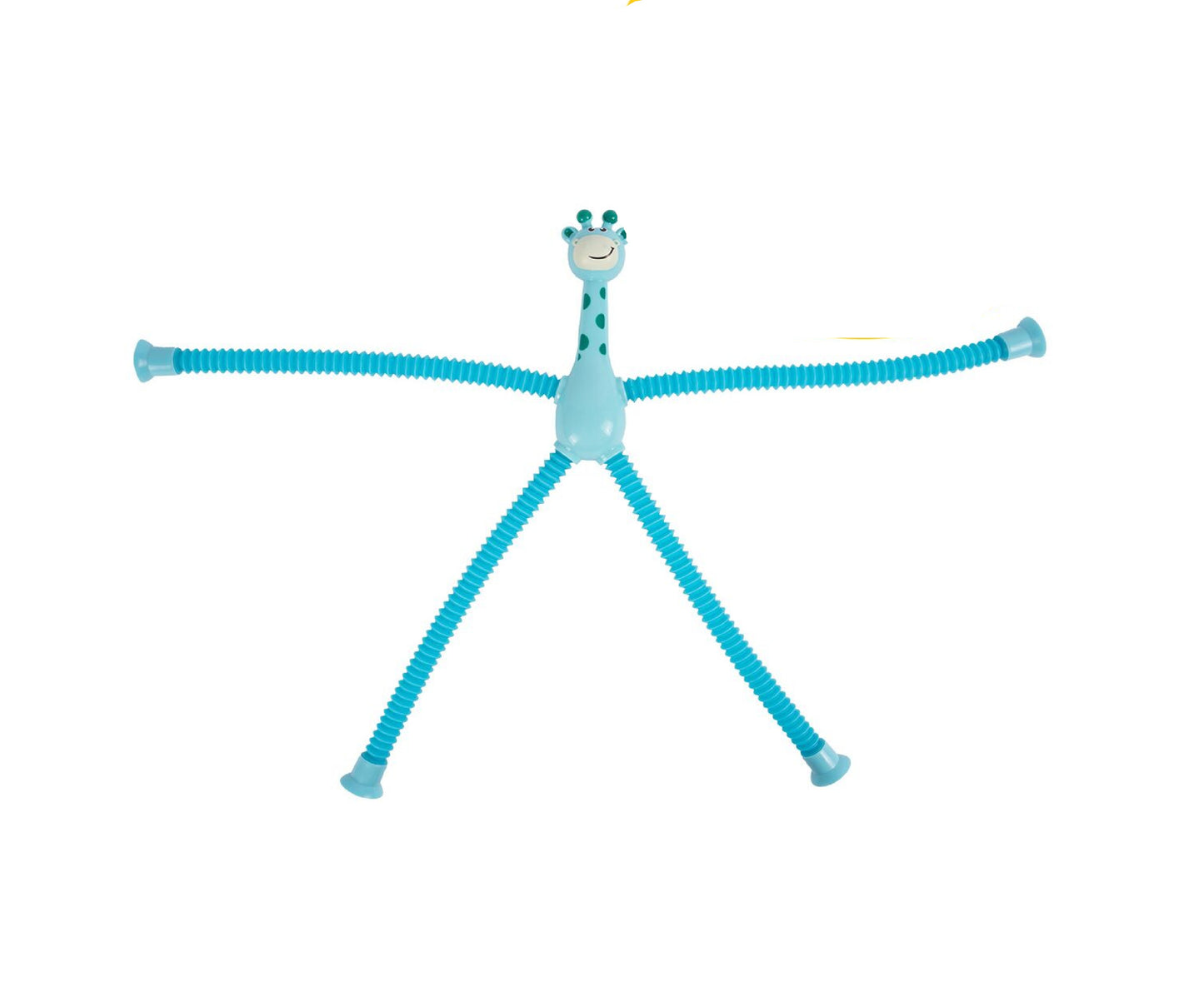 Jucarie interactiva girafa telescopica cu ventuze, 19 cm, MalPlay 111067