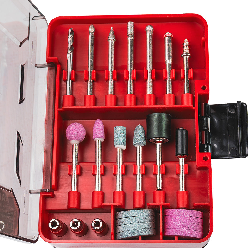 Set 96 accesorii pentru minipolizor drept, Raide 138406